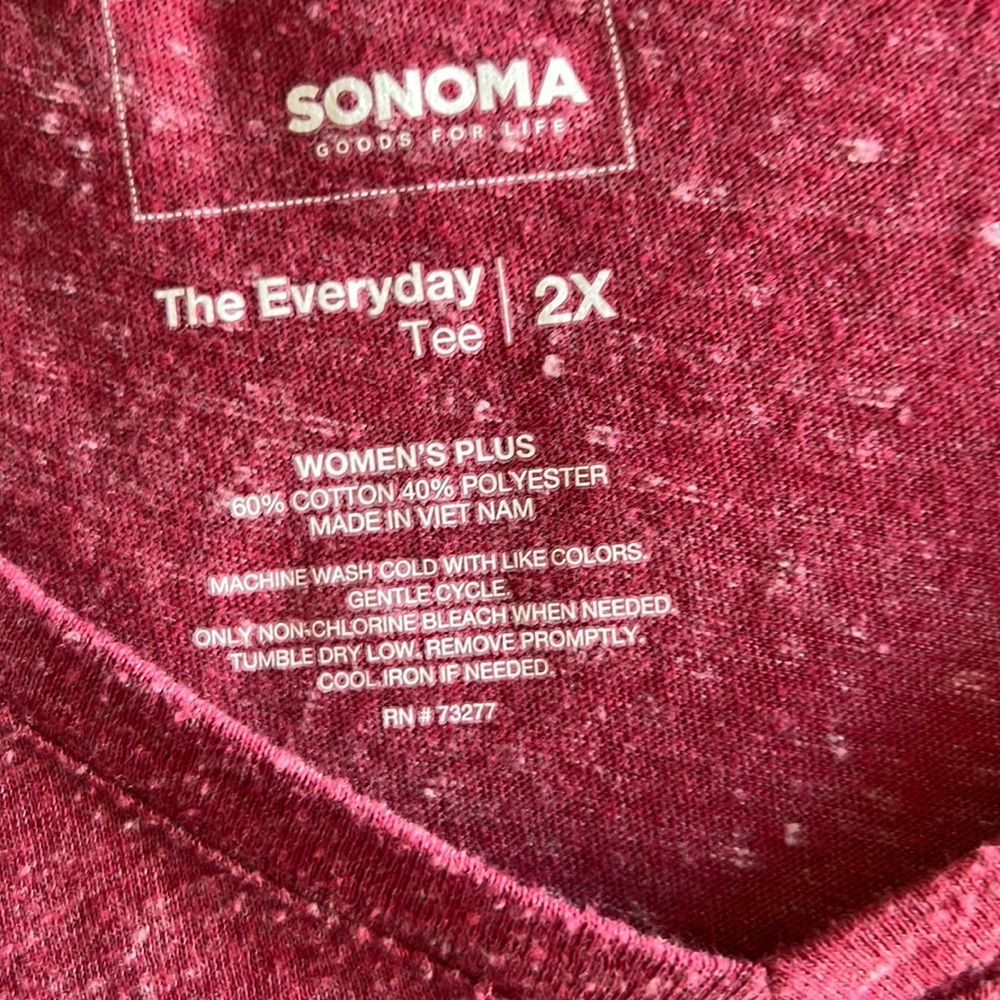 Ladies basic tee - Picture 2 of 3